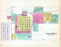 Columbus, Kansas State Atlas 1887